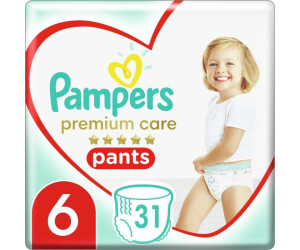 Pampers Premium Care Pants size 6 (15+kg) 31 pcs. au meilleur prix sur