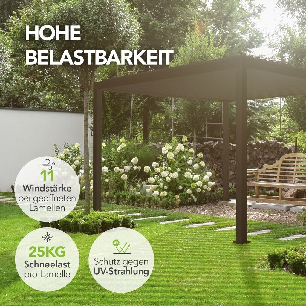 Weide Classic AluStahlPavillon 3x3,6m anthrazit ab 1.979,00