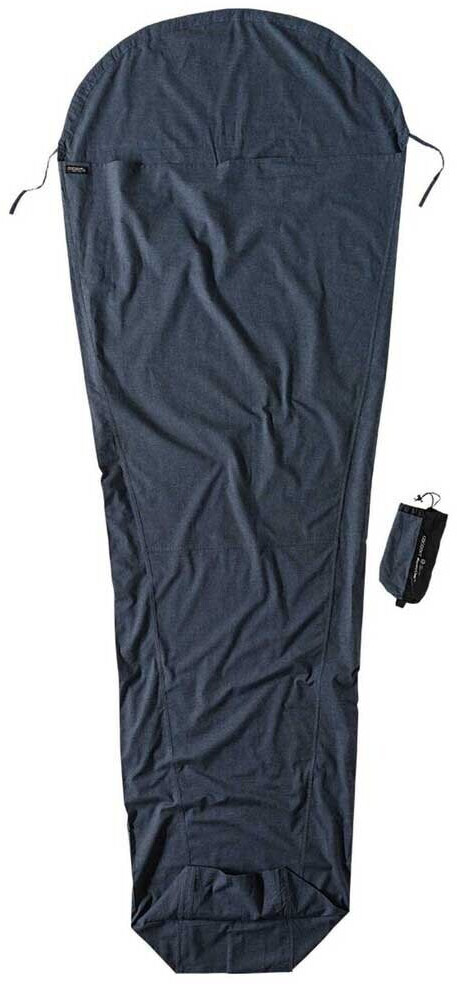 Cocoon Organic Cotton Mummy Liner (CM38-O) Gray 241 x 90-56 cm