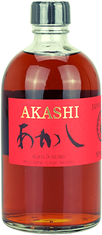 White Oak 5 Years Old Red Wine Cask Single Malt Japanese Whisky 0,5l 50%