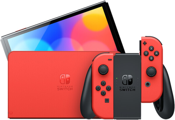 Nintendo Switch (OLED-Modell) Mario-Edition (rot), Bild 2