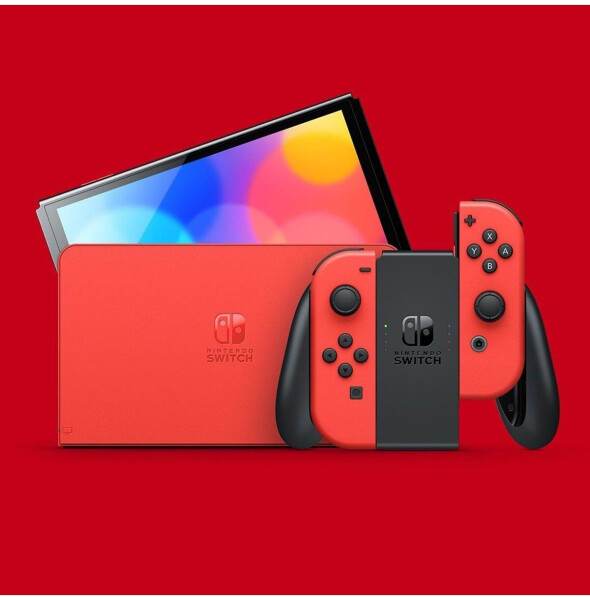 Nintendo Switch (OLED-Modell) Mario-Edition (rot), Bild 11