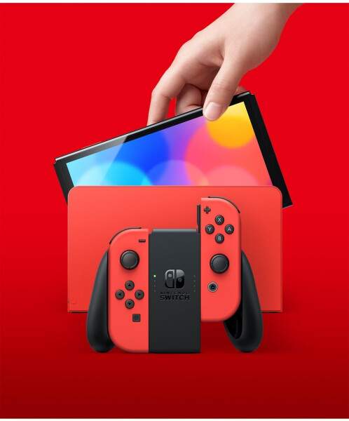 Nintendo Switch (OLED-Modell) Mario-Edition (rot), Bild 12