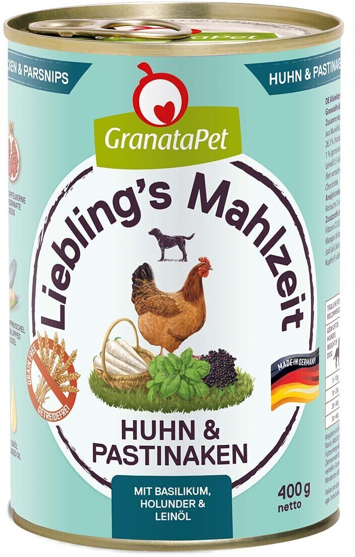 GranataPet Liebling's Mahlzeit chicken and parsnip 400g