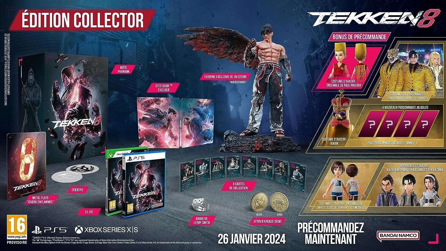 Tekken 8 : Edition Collector (Xbox Series X)