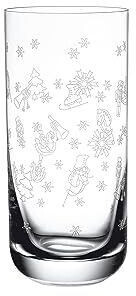 Villeroy & Boch Toy's Delight long drink mug, set of 2. clear