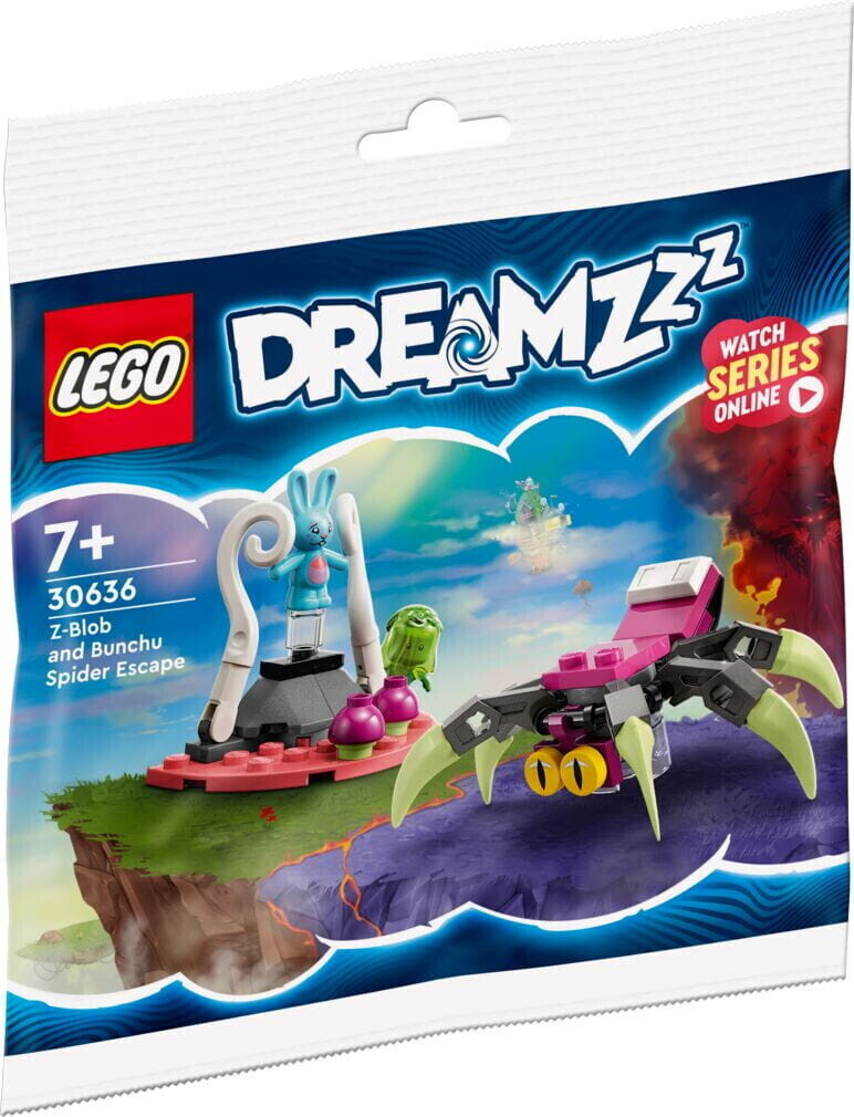 Photos - Construction Toy Lego DREAMZzz Z-Blob and Bunchus Spider Escape  (30636)