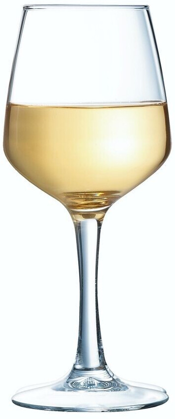Arcoroc ARC C3571 Linéal White Wine Goblet Wine Glass 190ml Glass Clear Pack of 6