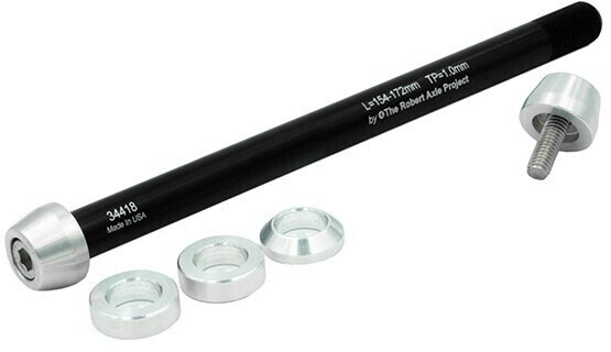 Zycle Trainer Axle 1.25 mm thread for orbea bike (54479) black