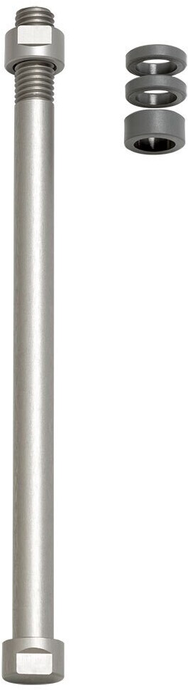 Tacx E-Thru 12x1.75mm trainer Axle (T1708) silver