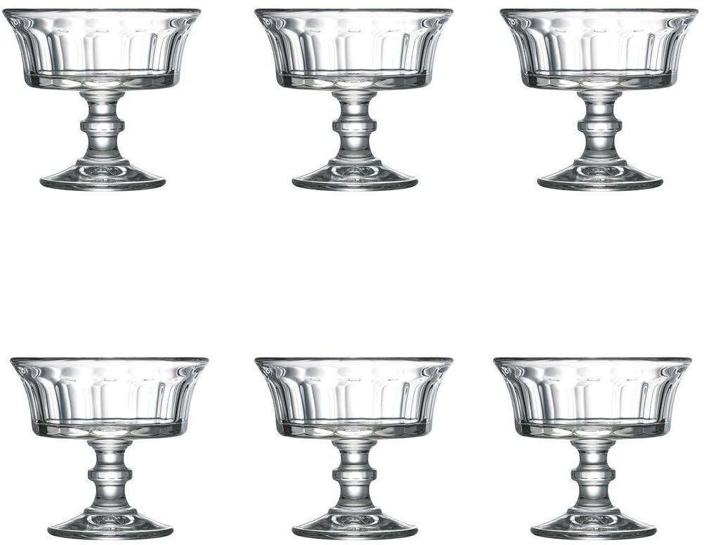 La Rochère Perigord Champagne Glass 22cl Pack of 6 Clear