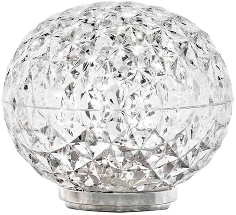 Kartell Mini Planet Plug table lamp Crystal