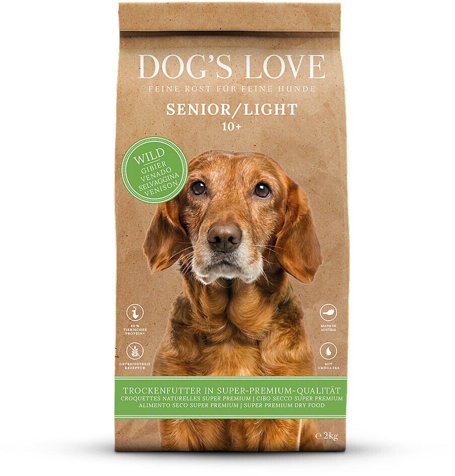 Dog's Love Senior Game with sweet potato & carrots Dry Food 2kg