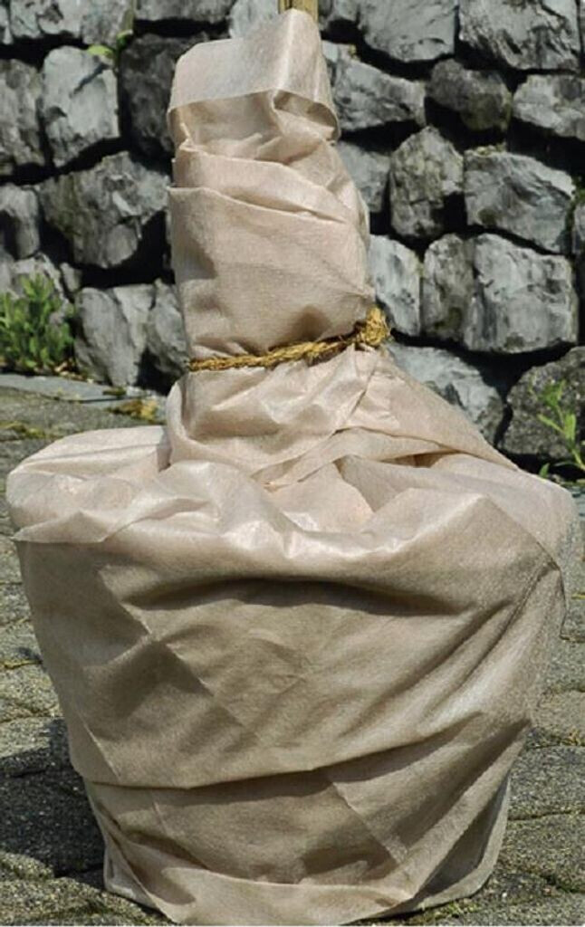 2 Stück Thermo Topfschutz 50x45 Cm - Frostschutzbeutel Für Kübelpflanzen Mit Reißverschluss