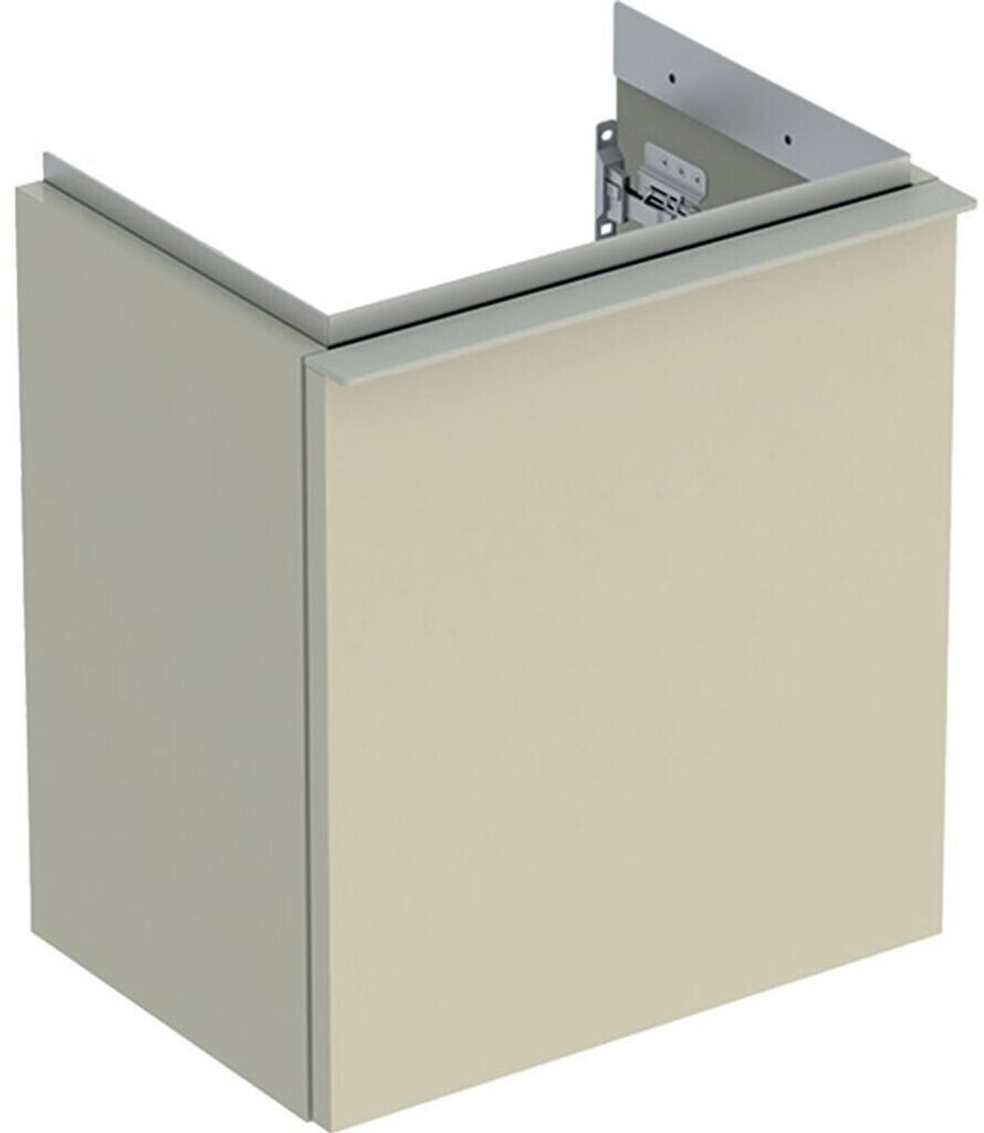 Geberit iCon vanity unit for washbasin with 1 door hinged left 37 x 41.5 x 27.9 cm sand gray sand gray (502301JL1)