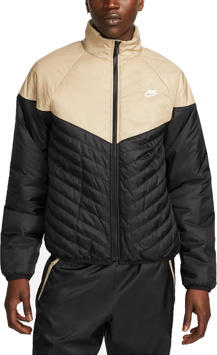 Nike Windrunner Therma-FIT Puffer Jacket (FB8195) black/khaki/sail