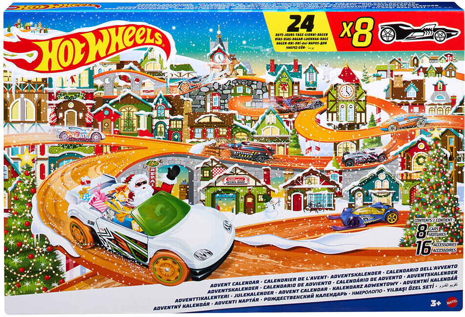Mattel Hot Wheels Calendrier de l'Avent 2023