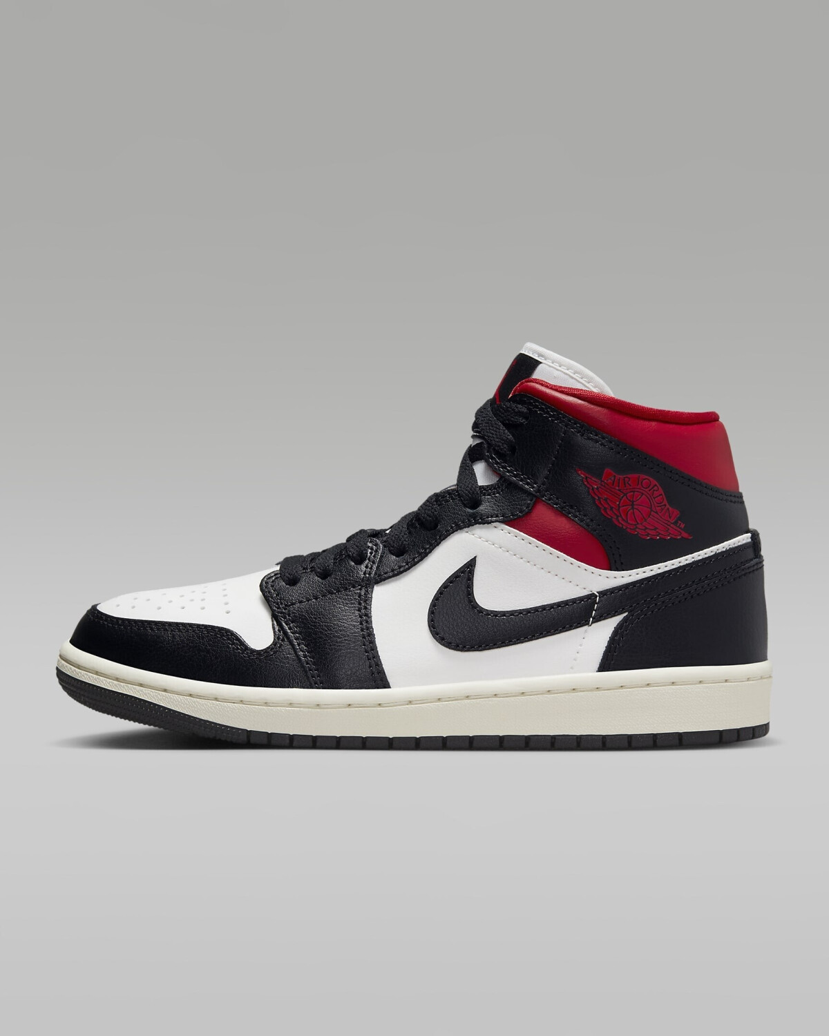 Nike Air Jordan 1 Mid Women BQ6472 black sail gym red ab 119 90 Preisvergleich bei idealo