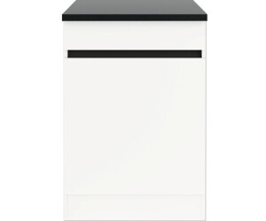 Optifit Spülenschrank Luca932 60 x 60 x 88 cm Front weiß matt  melaminbeschichtet Korpus weiß ab 129,00 € | Preisvergleich bei