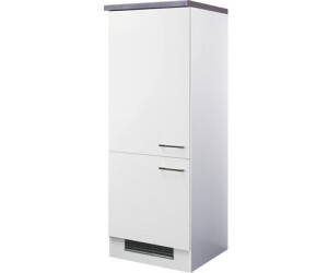 Flex-Well Kühlumbauschrank für 88er x Korpus cm x weiß Preisvergleich 60 weiß bei Einbaukühlschrank 186,99 Varo 162 matt 60 € ab | Front