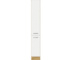 Held Möbel Apothekerschrank Sorrento 30 x 60 x 200 cm Frontfarbe weiß matt  Korpusfarbe eiche hell ab 349,00 € | Preisvergleich bei