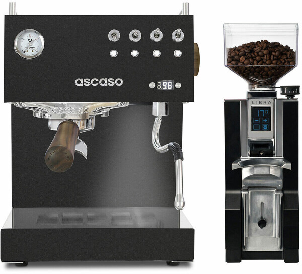 Ascaso Steel Uno PID black&wood, Bild 7