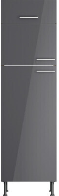 Optifit Kühlumbauschrank für 145er Einbaukühlschrank Jonte984 BxTxH 60 x  58,4 x 211,8 cm Front anthrazit lackiert Korpus wildeiche ab 249,00 € |  Preisvergleich bei