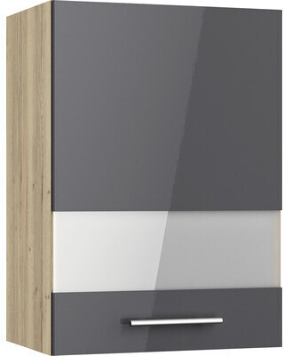 Optifit Hängeschrank mit Glastür Jonte984 BxTxH 50 x 34,9 x 70,4 cm Front  anthrazit lackiert Korpus wildeiche ab 79,00 € | Preisvergleich bei