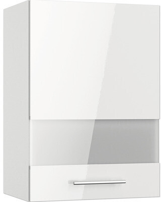 Optifit Hängeschrank mit Glastür Rurik986 BxTxH 50 x 34,9 x 70,4 cm Front  weiß lackiert Korpus weiß ab 79,00 € | Preisvergleich bei