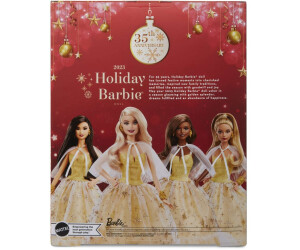 Soldes Barbie Signature Joyeux Noël 2023 blonde 2024 au meilleur
