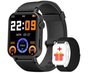 Montre connectée Blackview R30 Montre Connectée Femme Homme Smartwatch  Bluetooth de Sport Étanche pour iOS Android - Rose