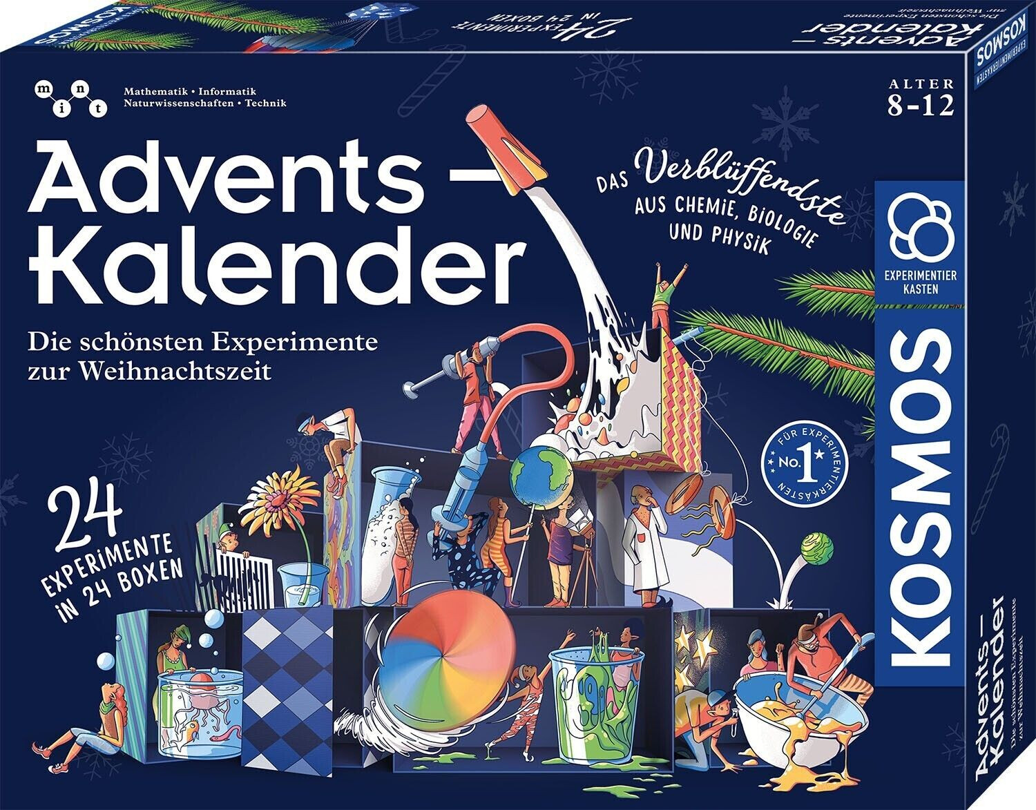 Kosmos Adventskalender Die schönsten Experimente zur Weihnachtszeit