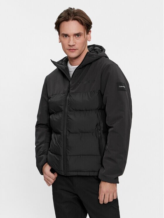Calvin Klein Mix Media Quilt Jacket black ab 180,00 € | Preisvergleich ...