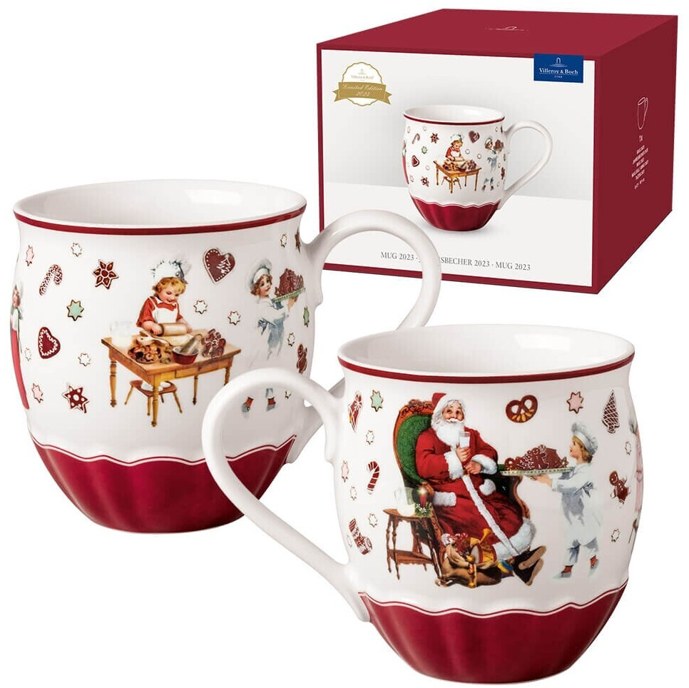 Villeroy & Boch Coppa Dell'Anno Piccola – Edizione Annual Christmas 2017 In Porcellana Bianca, 16x0.1x0.1 Cm