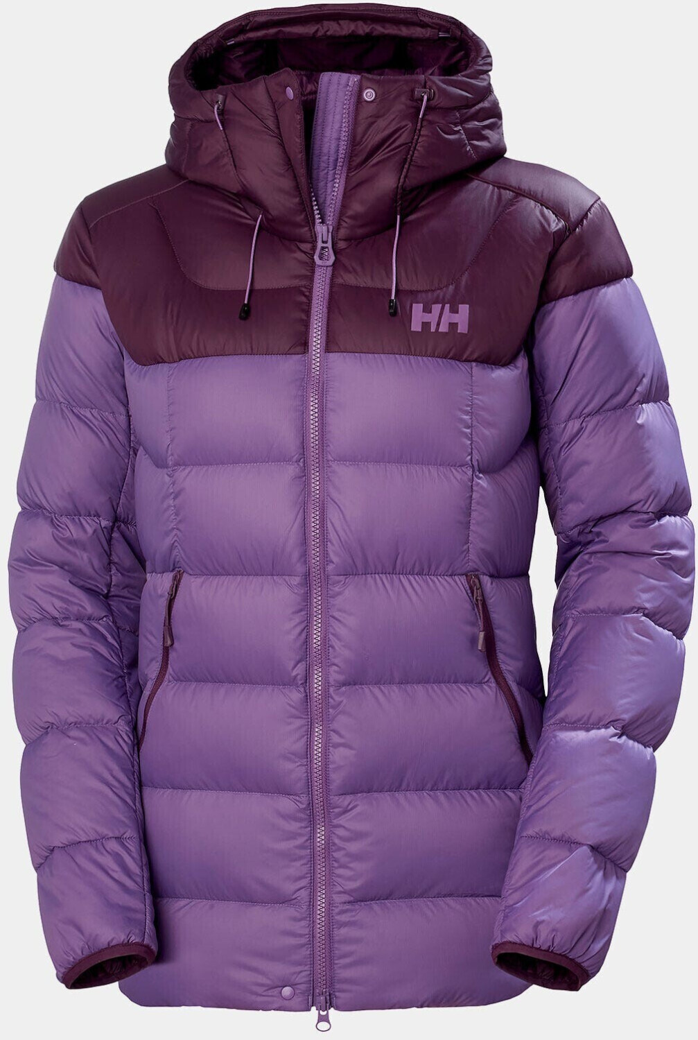 Helly Hansen Verglas Glacier Hooded Down Jacket Women crushed gra