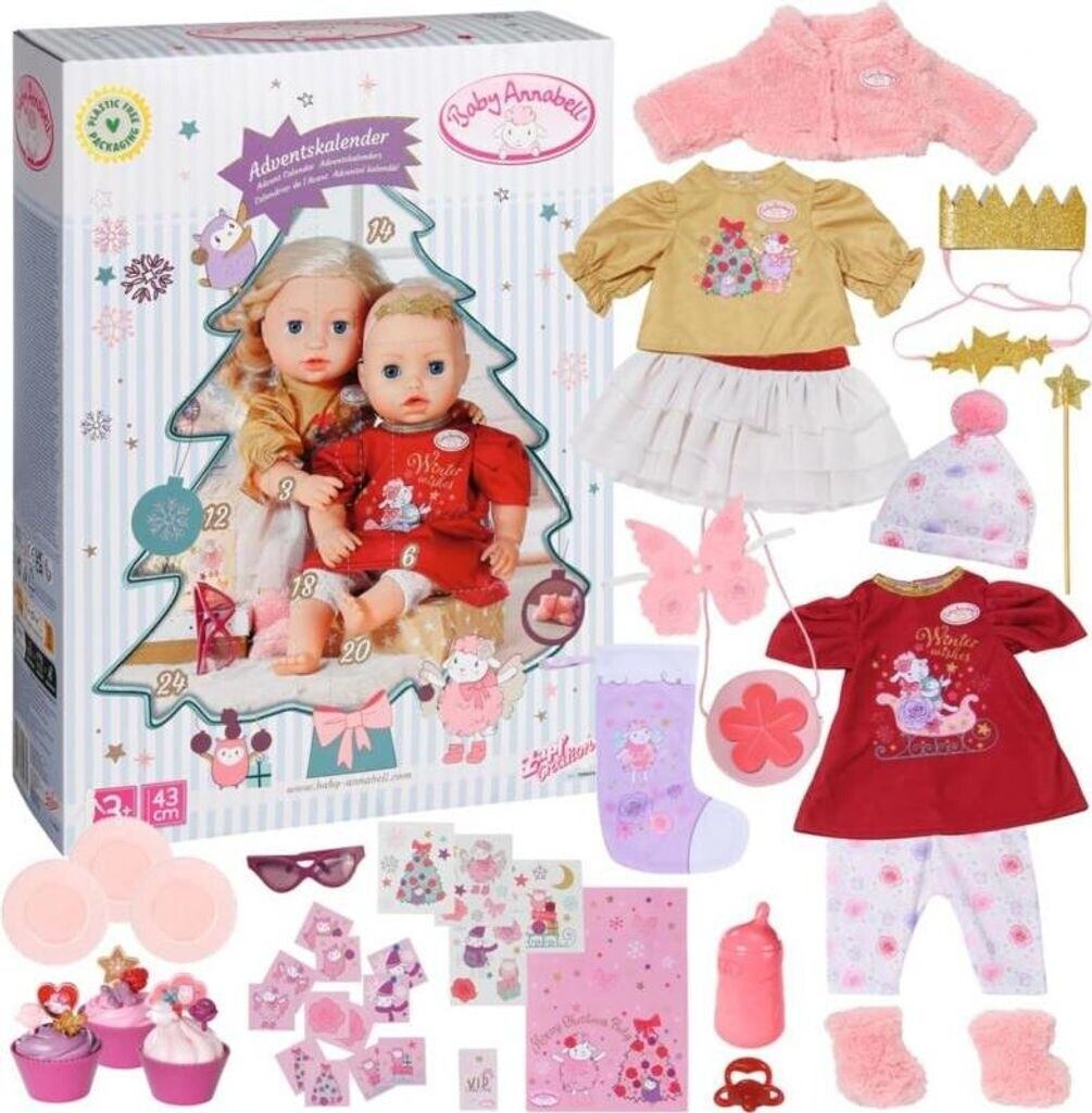 Zapf Creation Baby Annabell Advent Calendar 2023 Au Meilleur Prix Sur zapf-creation-baby-annabell-advent-calendar-2023-au-meilleur-prix-sur