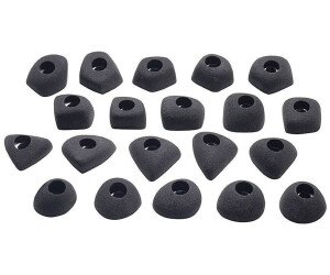 Ocun Footholds Set 1 - Bolt-on Black.