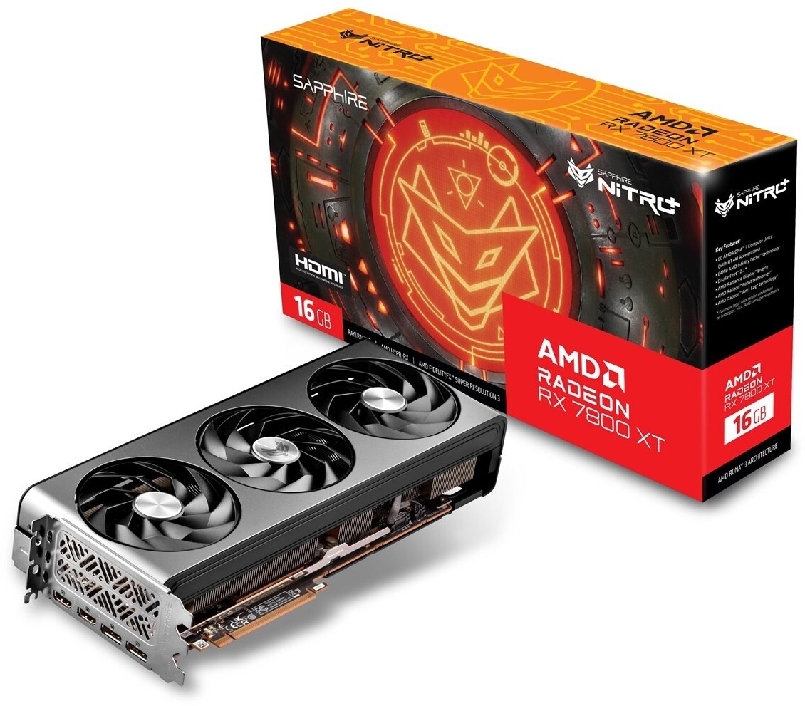 Sapphire Radeon RX 7800 XT Nitro+
