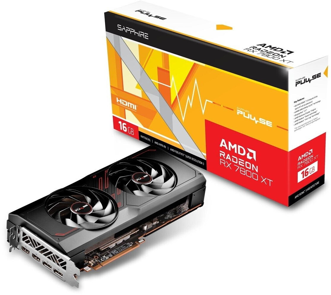 Sapphire Radeon RX 7800 XT Pulse