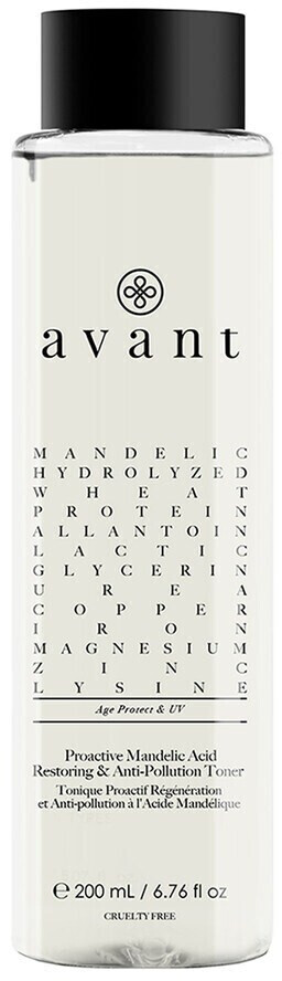 Avant AGE Protect & UV Proactive Mandelic Acid Restoring & Anti-Pollution Toner (200ml)