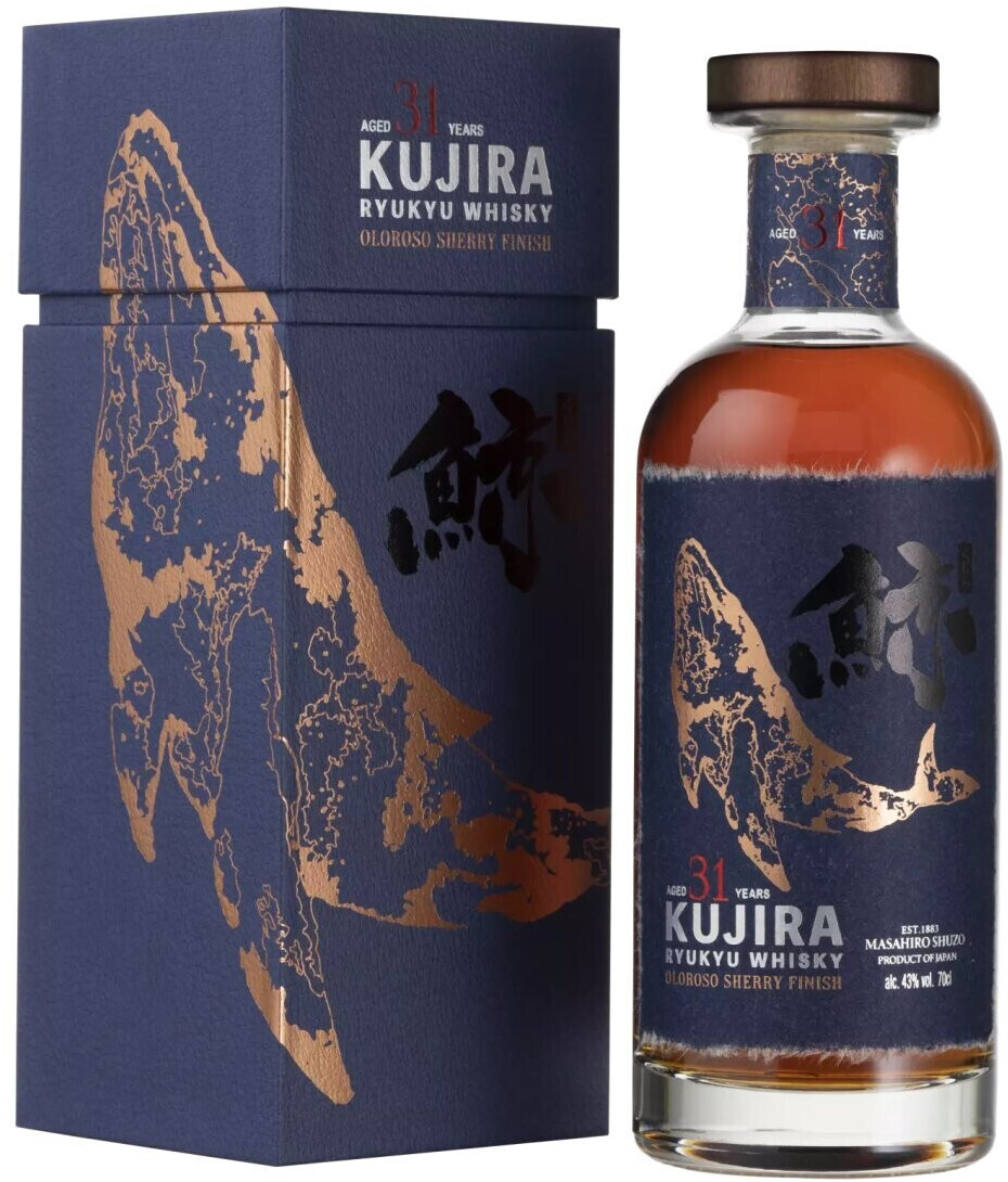 Kumesen 31 Years Kujira Ryukyu Whiskey 0,7l 43%