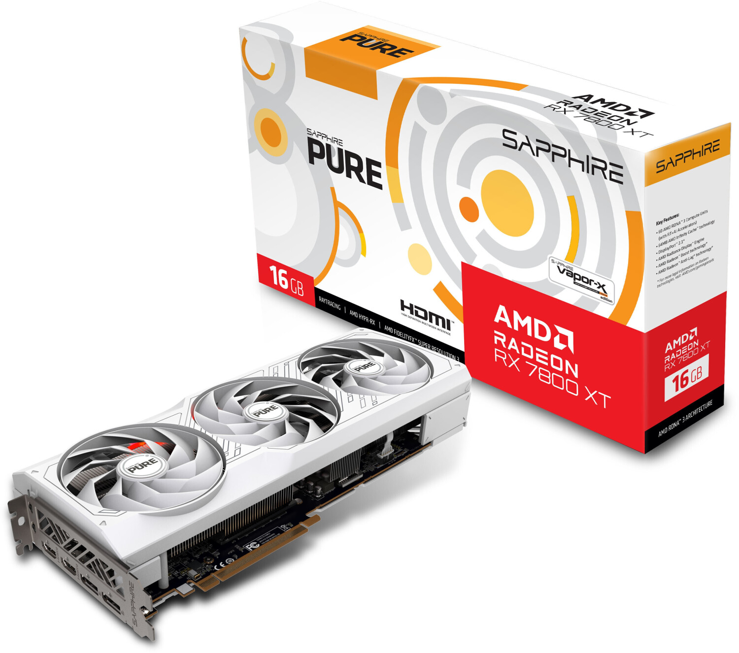 Sapphire Radeon RX 7800 XT Pure