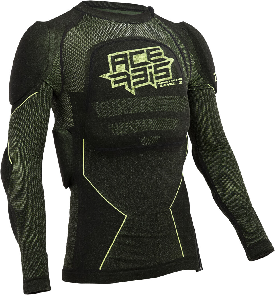 Photos - Motorcycle Clothing ACERBIS X-Fit Future Level 2 Body Armour black/yellow 