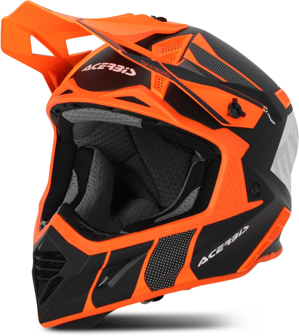 Acerbis X-Track Helmet S23 orange flou/black
