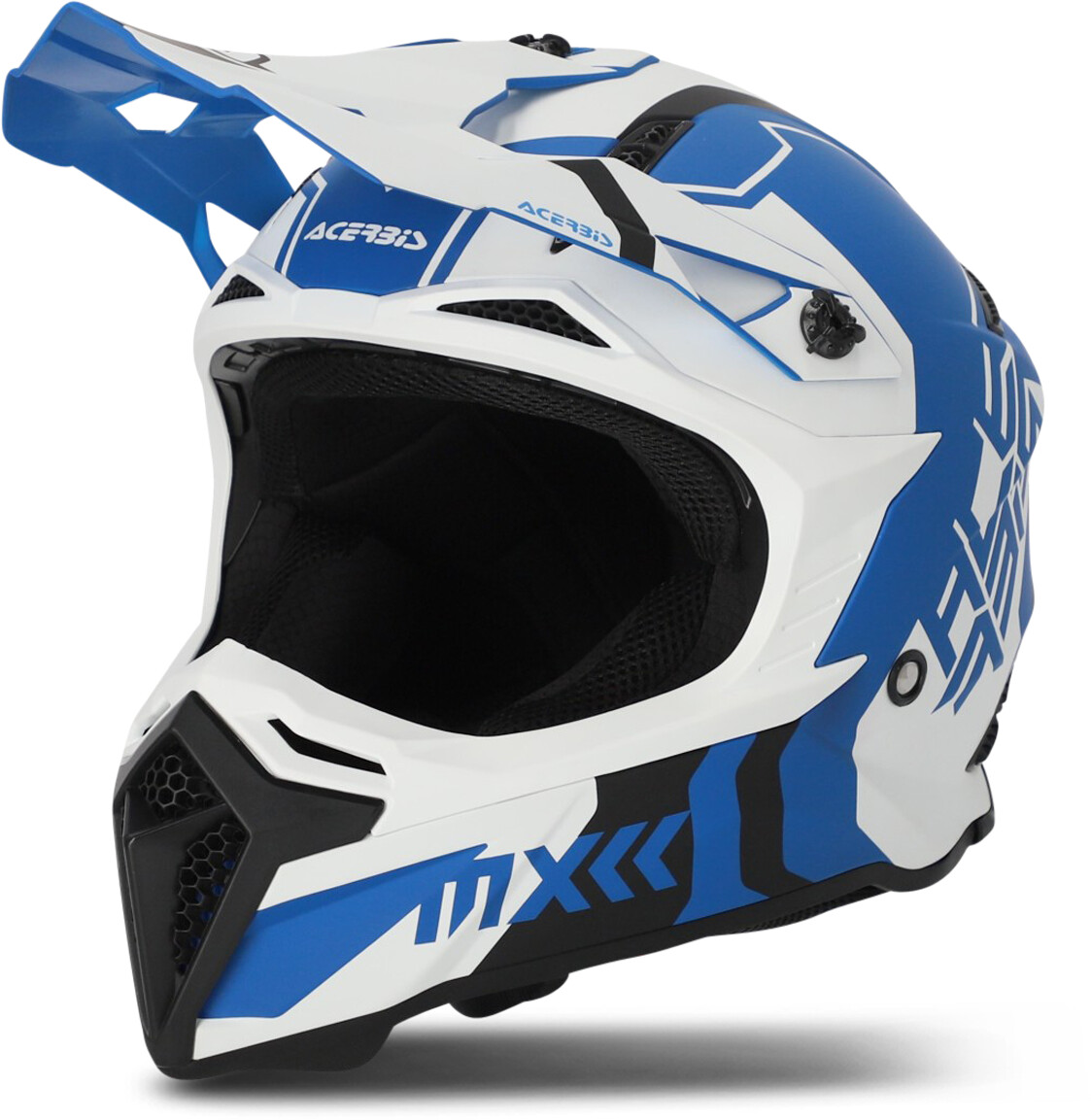 Photos - Motorcycle Helmet ACERBIS Profile 5 S23 white/blue 