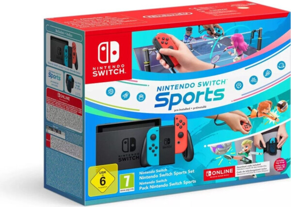 Nintendo Switch neon-rot/neon-blau Nintendo Switch Sports Set, Bild 8