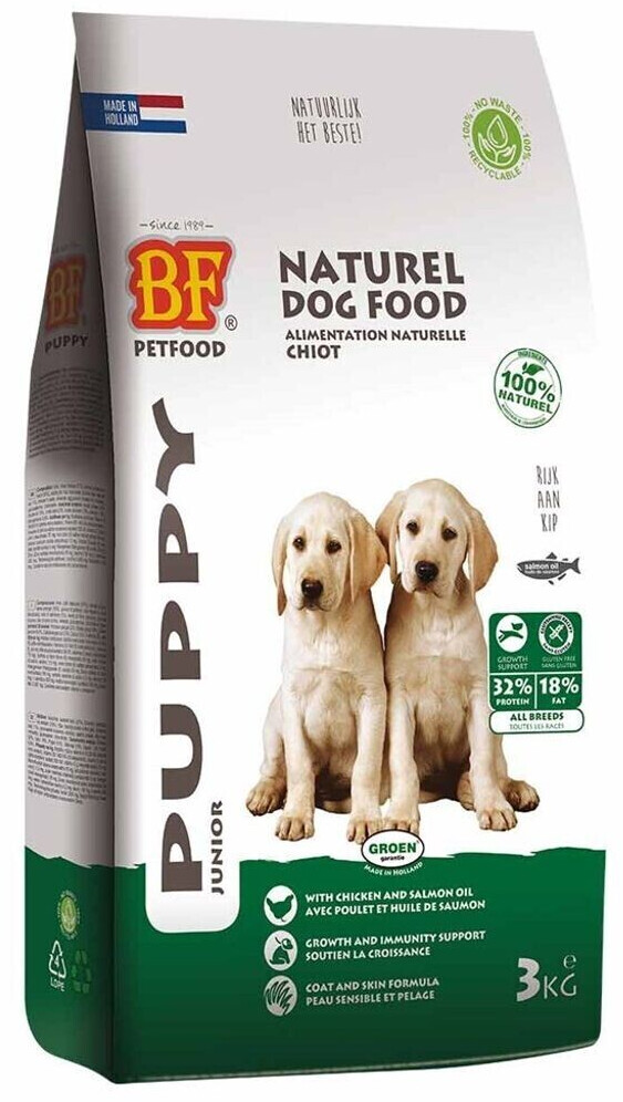 BIOFOOD Puppy Trockenfutter Huhn 3kg Hunde Hundefutter