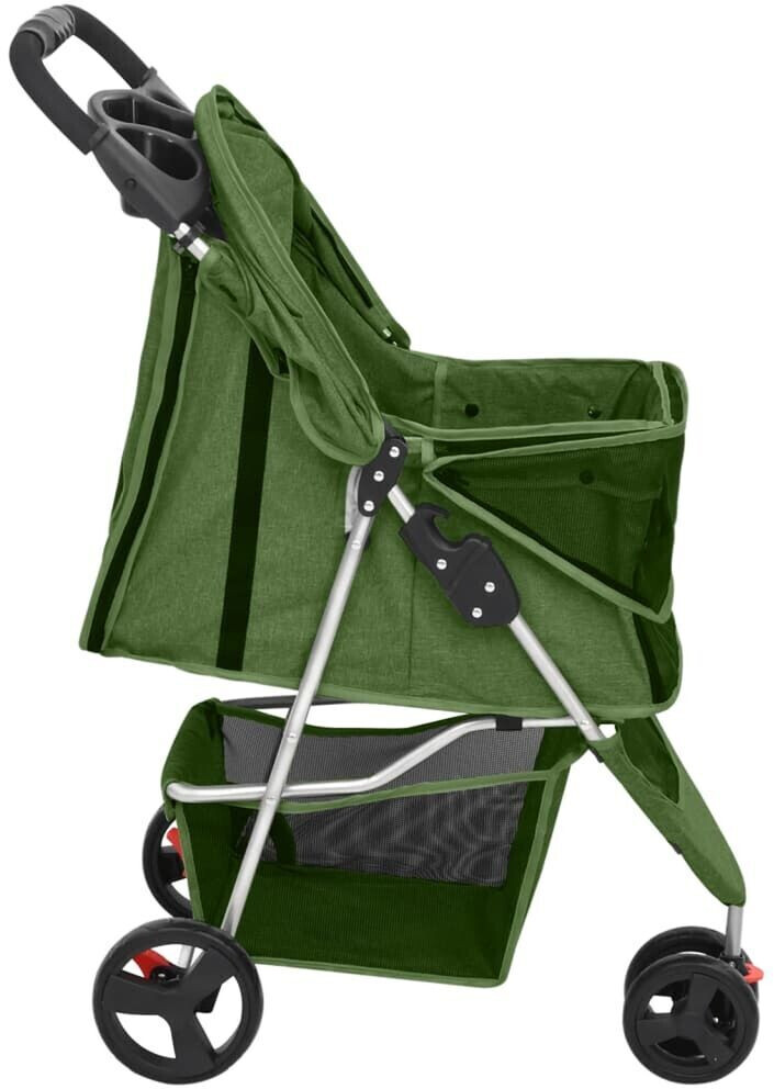 vidaXL Poussette pour chien green vidaXL Poussette pour chien green
