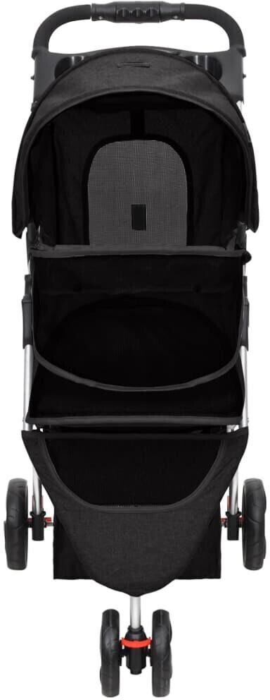 vidaXL Poussette pour chien black vidaXL Poussette pour chien black