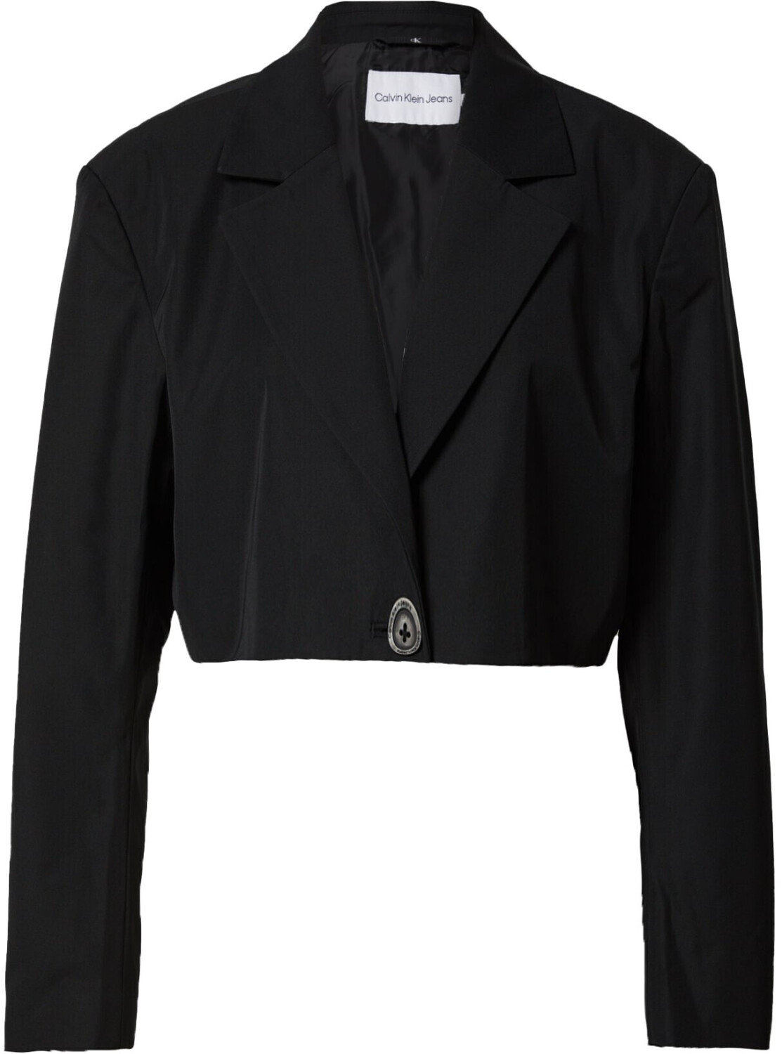 Calvin Klein Cropped Blazer black